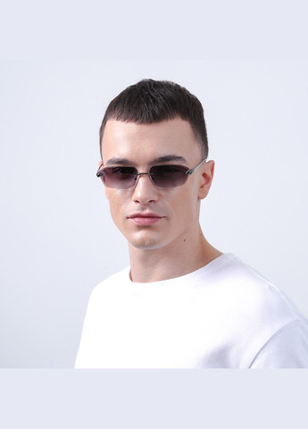 Солнцезащитные очки Прямоугольные мужские 723-849 LuckyLOOK 723-849М (322855472)