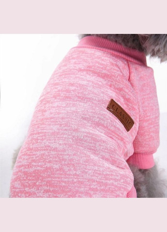 Кофта рябая для собак и котов Pink розовая XS Ecotoys (276394200)
