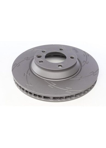 Диск тормозной ПЕРЕДНИЙ ПРАВЫЙ С КАНАВКАМИ ЧЕРНЫЙ ПРАВЫЙ AUDI Q7 3/06-,PORSCHE CAYENNE 9/02-,VW TO 600.3227.55 ZIMMERMANN (366191309)