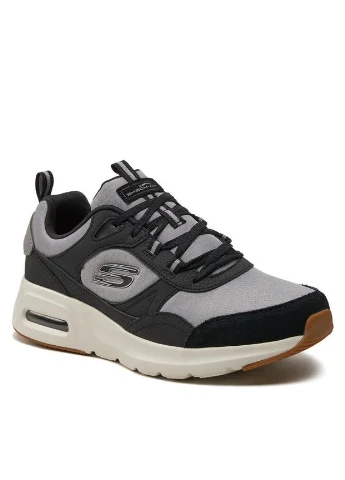 Комбіновані кросівки чоловічі skech-air court-yatton (232648-bkgy) 232648-bkgy всесезон Skechers