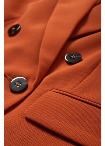 Оранжевый женский укороченый пиджак C&A однотонный - всесезон