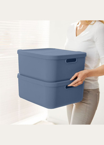 Контейнер для зберігання речей з кришкою Albula 20 л (10557) Rotho (334007168)