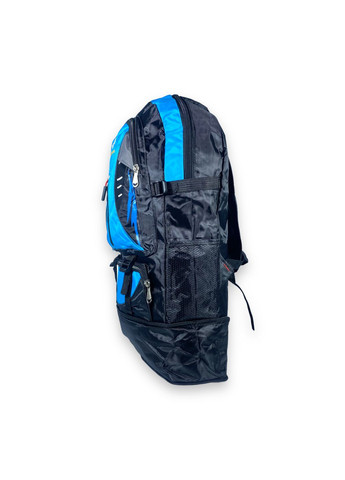 Рюкзак туристичний з розширенням, один відділ, 3 фронтальні кишені, 35 л розмір: 50(62)*35*17 см, синій Yunongyizu (286421502)