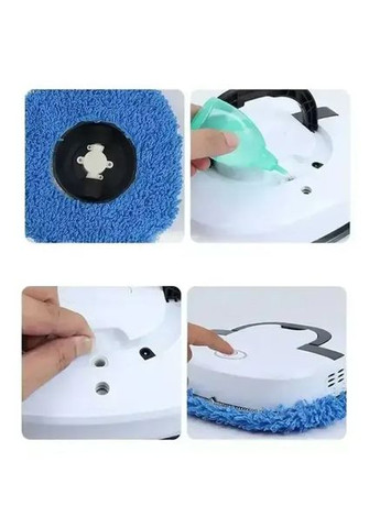 Миючий робот-пилосос для дому SmartBot 2400 мАг/Автоматичний робот пилосос, вологе/сухе прибирання Esonstyle (364874254)