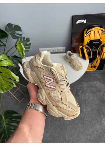 Кросівки жіночі і чоловічі New Balance 9060 'Bone Sparrow' | Нью Беланс 9060 бежеві No Brand бежеві демісезони (358499113)