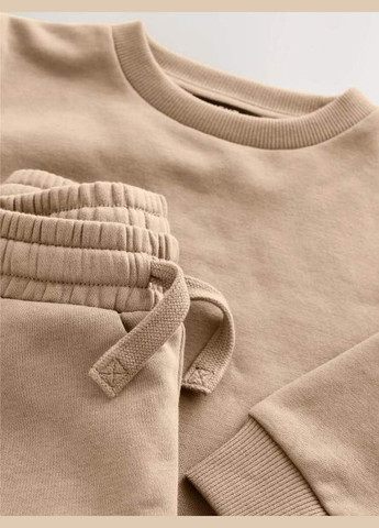 Комбінований демісезонний комплект на флісі stone/plain Next Trend 6962~01