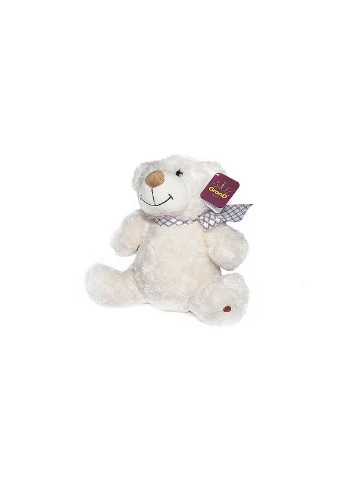 Мягк. игр. - МЕДВЕДЬ (белый, с бантом, 25 cm) Grand (377846955)