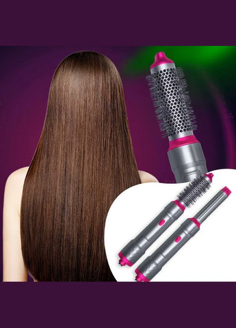 Стайлер для волосся 5 в 1 + Кейс чохол Hair Brush No Brand (284724125)