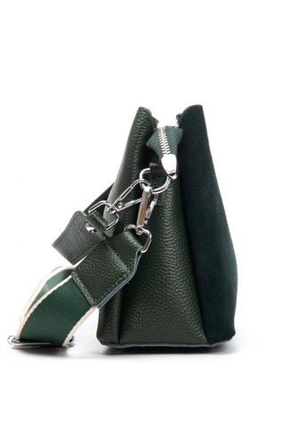 Жіноча замшева сумка 99119 green Alex Rai (366092195)