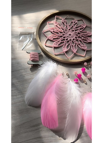 Авторский набор для творчества "Ловец снов" розовый Dream Studio (367983050)