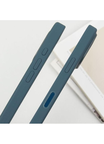 Чохол Silicone case (AAA) з Magsafe та анімацією (button) для Apple iPhone 16 Pro (6.3") Морської хвилі Epik (372499935)