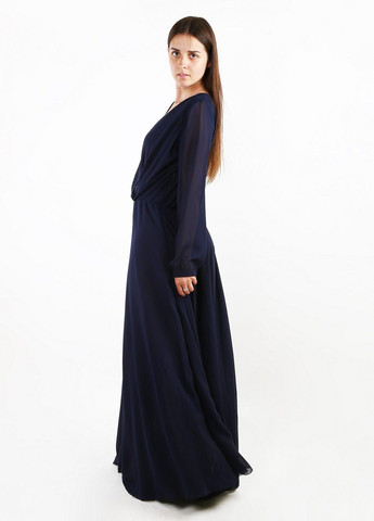 Темно-синя вечірня сукня Enna Levoni однотонна