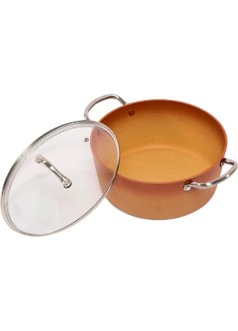 Кастрюля Ceramica Do Brazil 4,2 л Brown (HR-BET-ERH24S) HEINNER (323099051)