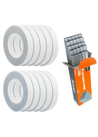 Комплект для подвязки растений SC-8102 (степлер, скобы, лента для подвязки белая – 10 шт.) Losso (327041498)