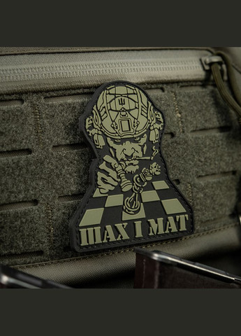 Нашивка Шах и Мат Black/Olive M-TAC (315047227)