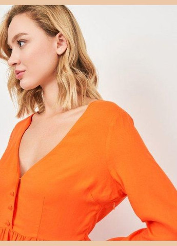 Оранжевая блуза демисезон,оранжевый, Envii