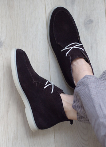 Черевики жіночі лофери осінні на шнурках з натуральної замші Zlett 1156 (363267687)