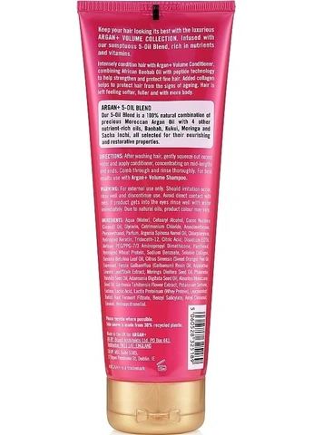 Кондиціонер для об'єму волосся African Baobab Oil Volume Conditioner 250ml (2-1154818) Argan+ (380105496)