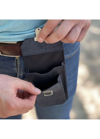 Шкіряна сумка-чохол на пояс 16.5х2х10 см TARWA (315875011)