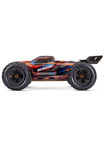 Машинка на радіокеруванні Sledge Belted RTR 6S 4WD Brushless 1/8 TSM Monster Truck (Orange) Traxxas (367726183)
