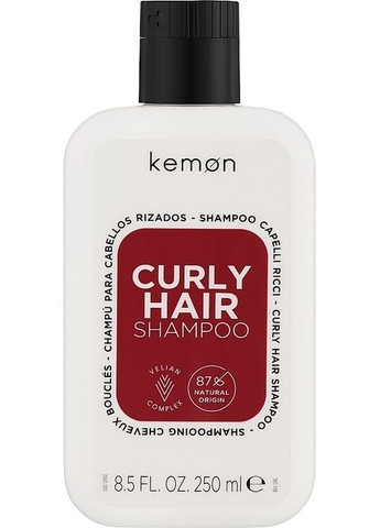Шампунь для вьющихся волос Curly Hair Shampoo 1000ml (1424551-26993395) Kemon (368653536)