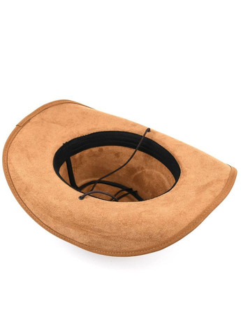 Классическая ковбойская шляпа ht-st1-rb3 из эко (веган) кожи нубук Bexhill (358052623)