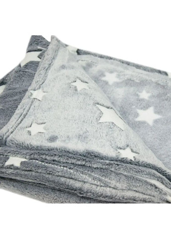 Дитячий плед що світиться в темряві 150х120см / Плед покривало / Плед зі зірками, що світяться No Brand (362672780)