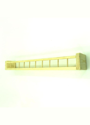 Настенная полка из дерева Эврика 83 бланже (НСП-838201) No Brand (328080964)