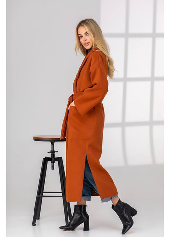 Коричневе демісезонне Пальто Україна