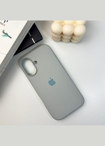 Силиконовый чехол для iPhone 16 Sierra Blue No Brand (306549312)