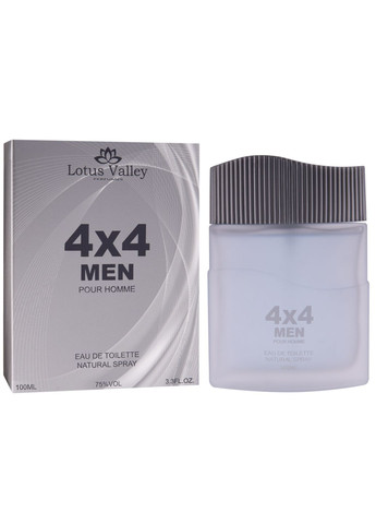 Туалетная вода мужская 4x4 - 100 мл Lotus Valley (305391529)