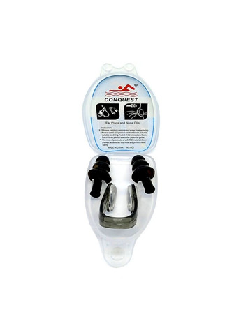 Набір для плавання (беруші, затискач для носа) CONQUEST NC-1 ( ) SNS (316141872)