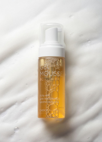 Гель-мус для проблемної шкіри обличчя Gel Mousse Active 160 мл White Mandarin (307159394)