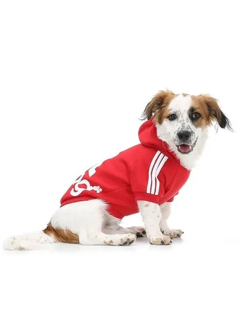 Кофта для собак Pet Style "Adidog" Червона 2XL No Brand - (323233733)