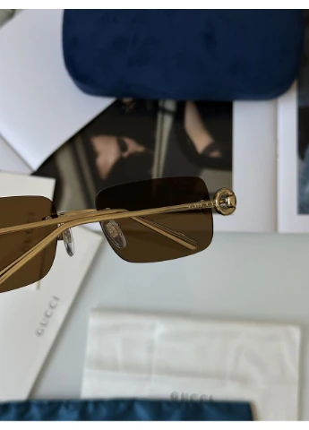 Окуляри GG1703S 003 Brown Gold No Brand (355342972)