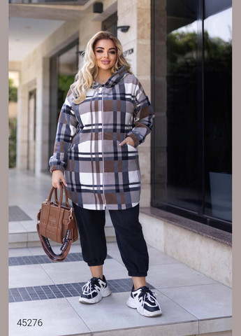 Коричневый демисезонный кардиган Liton