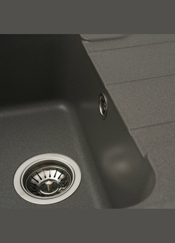 Гранітна мийка для кухні VERONA 7850 матова мусон Valeso (336936519)