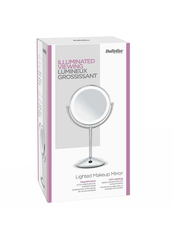 Косметическое зеркало с подсветкой 9436E BaByliss (367055861)