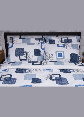 Комплект постільної білизни Бязь Gold Люкс «» євро 200х220 наволочки 4х70х70 (MS-820004739) Moon&Star Silky Touch (293147787)