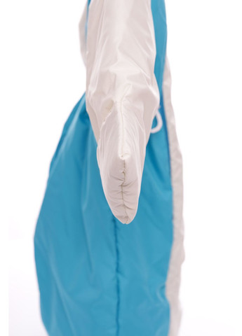 Комбинезон Трансформер для мальчика на флисе белый с бирюзовым 86 см (37580) BABYKROHA (297200574)