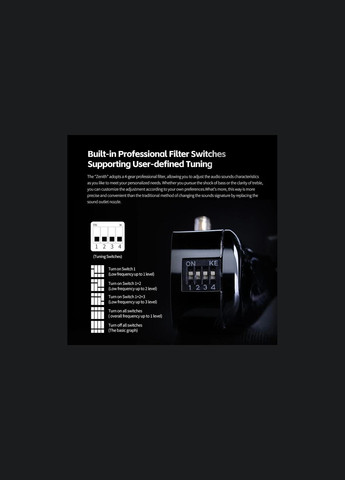 Наушники KZ Zenith Tuning без микрофона – профессиональный звук нового поколения Knowledge Zenith (361269360)