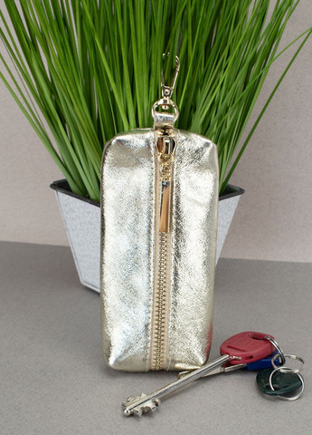 Подарочный женский набор №87: обложка на паспорт + ключница (золотой) HandyCover (305469542)