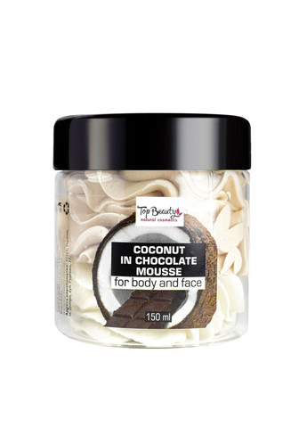 Баттер-суфле для тела и лица с ароматом кокоса и шоколада 150 мл Top Beauty (367990689)