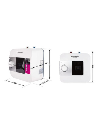 Водонагрівач електричний 15 л під мийку вертикальний, мокрий ТЕН 1,5 кВт SF15S15N Thermo Alliance (336937226)