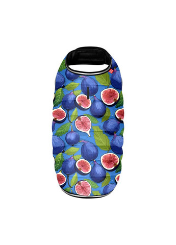 Курточка-накидка для собак Clothes, рисунок "Инжир", S, А 32 см, B 41-51 см, С 25-35 см WAUDOG (332879255)