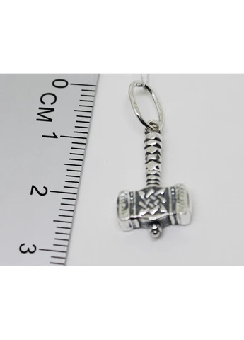 Амулет срібний "Молот Тора" 2,8 г No Brand (382905995)