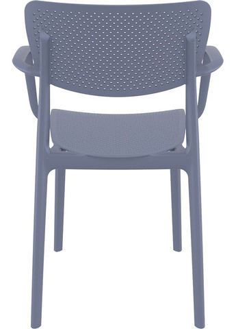 Стілець садовий Loft Темно-сірий Siesta (372178859)