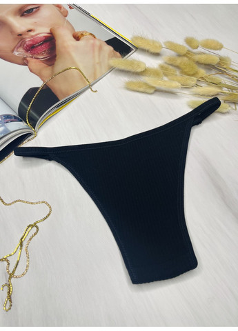 Трусики бразилианы в рубчике с регуляторами объема Dyana Intimates (352768598)