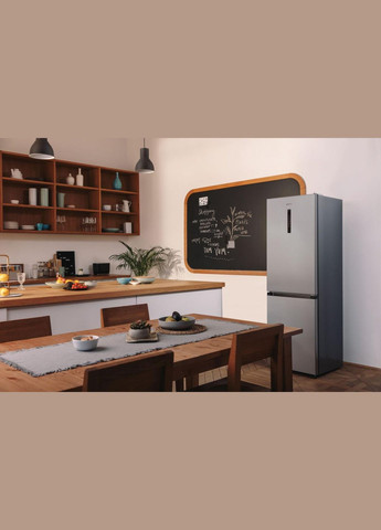 Холодильник з нижн. мороз. камерою 185х60х60см, 2 двері,203(99)л, А++, Total NF, зона св-ті, зовн. диспл, нерж Gorenje (314979315)