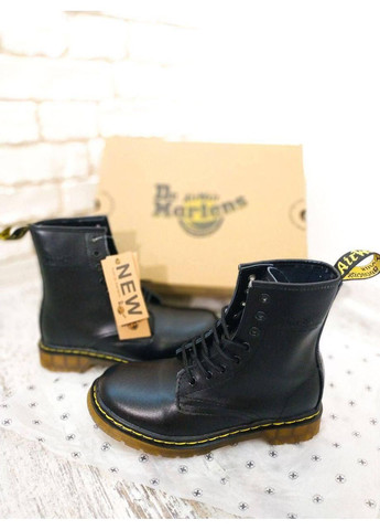 Ботинки женские и мужские Dr. Martens 1460 Black 11822006 Доктор Мартинс No Brand (366322910)